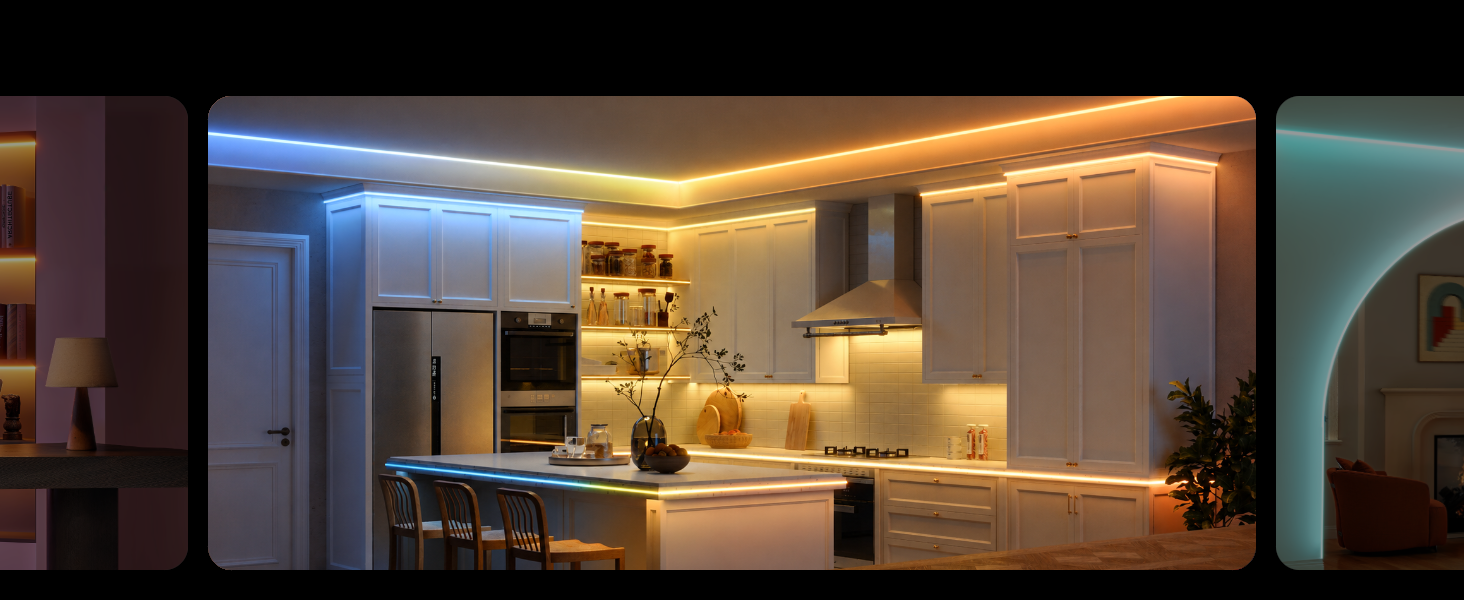 Світлодіодна стрічка Govee COB Strip Light 2 RGBIC, 3м, колірна температура 1000K-10000K, підтримка Matter