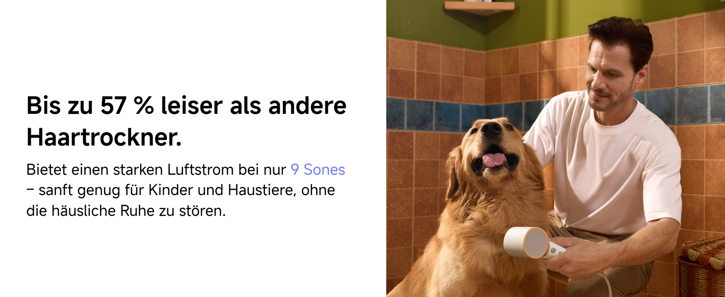 Високошвидкісний фен для волосся Laifen Neo з безщітоковим мотором 110 000 об/хв, 200 млн негативних іонів та 2 магнітними насадками, чорний