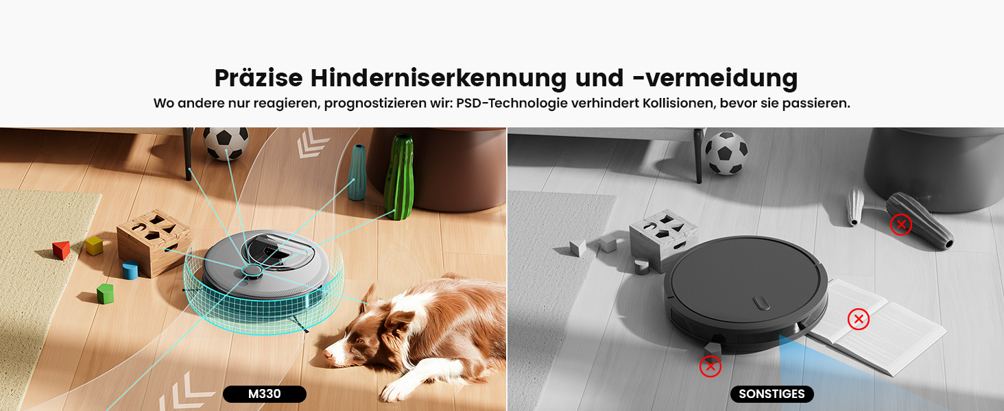 Робот-пилосос LEFANT M330 з функцією миття, 5000Pa, лазерна навігація, PSD-технологія, APP, 160 хв, для тварин, килимів, твердих підлог, сірий