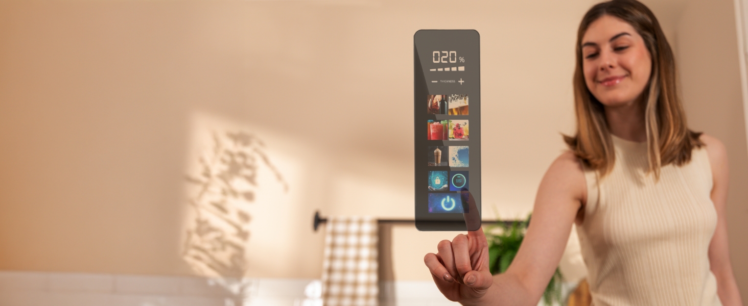 Машина для приготування крижаного напою Cecotec Slush-Eis 2.6L Twist&Ice 2600 з 6 режимами, сенсорне керування