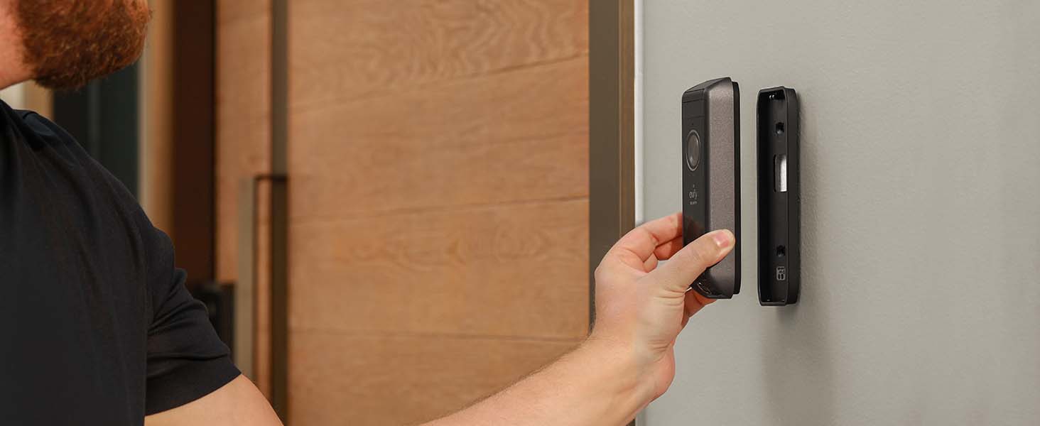Відеодзвінок eufy Security S330 з камерою та Homebase: 2K, безкоштовне зберігання, нічний режим, датчик руху, розпізнавання пакунків