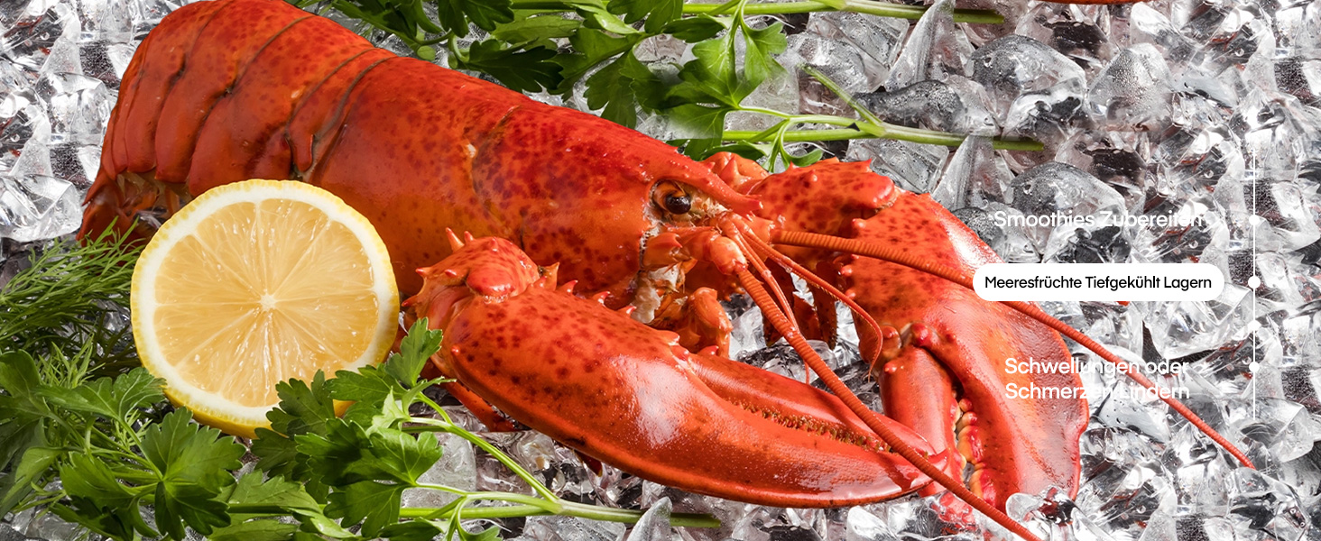 Льодогенератор Fohere 14 кг/24 год, швидке виробництво льоду (5 хв), 2 розміри кулеподібного льоду, самоочищення, з ручкою, лопаткою та кошиком для вечірок, офісу, кемпінгу - Чорний