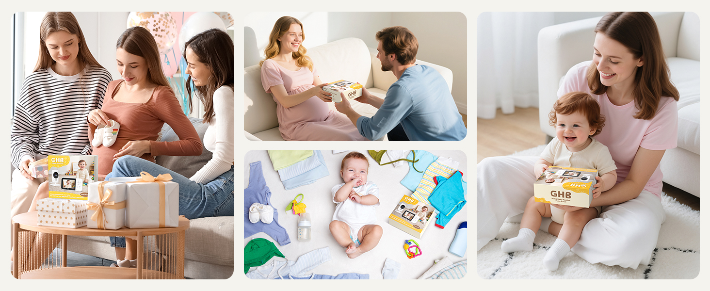 Відеоняня GHB з камерою та LCD-екраном 3.2