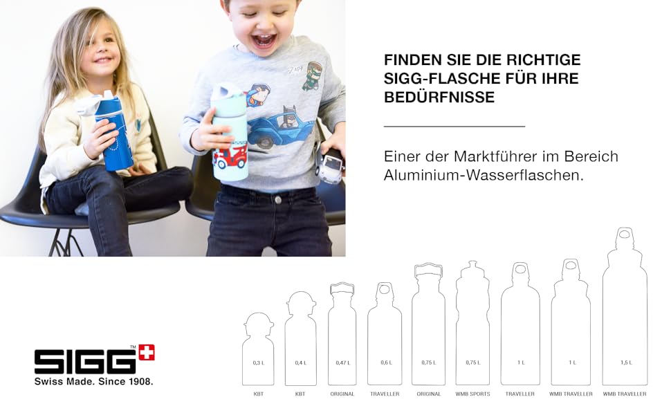 Дитяча пляшка для води SIGG Miracle 0,4 л з герметичною кришкою