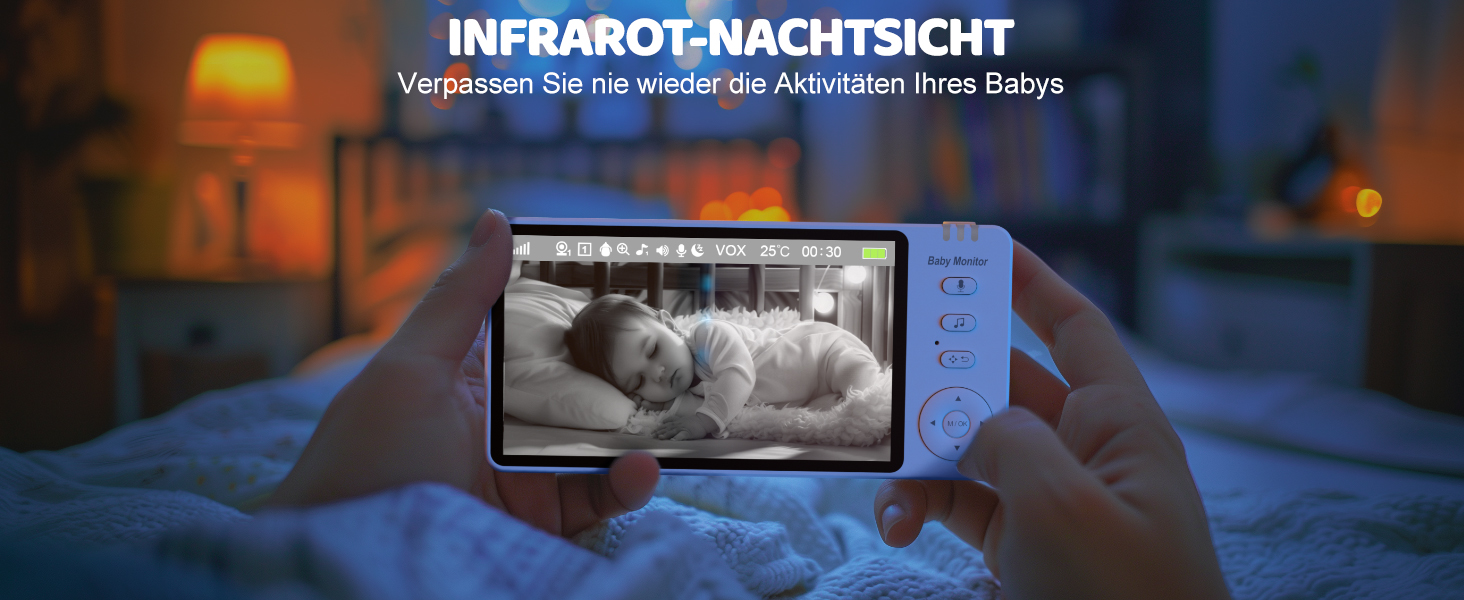 Відеоняня BURNNOVE з камерою 5