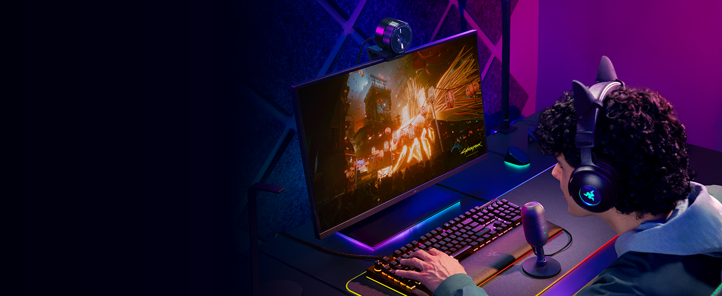 Мікрофон Razer Seiren V3 Mini - компактний USB мікрофон для стрімінгу та запису