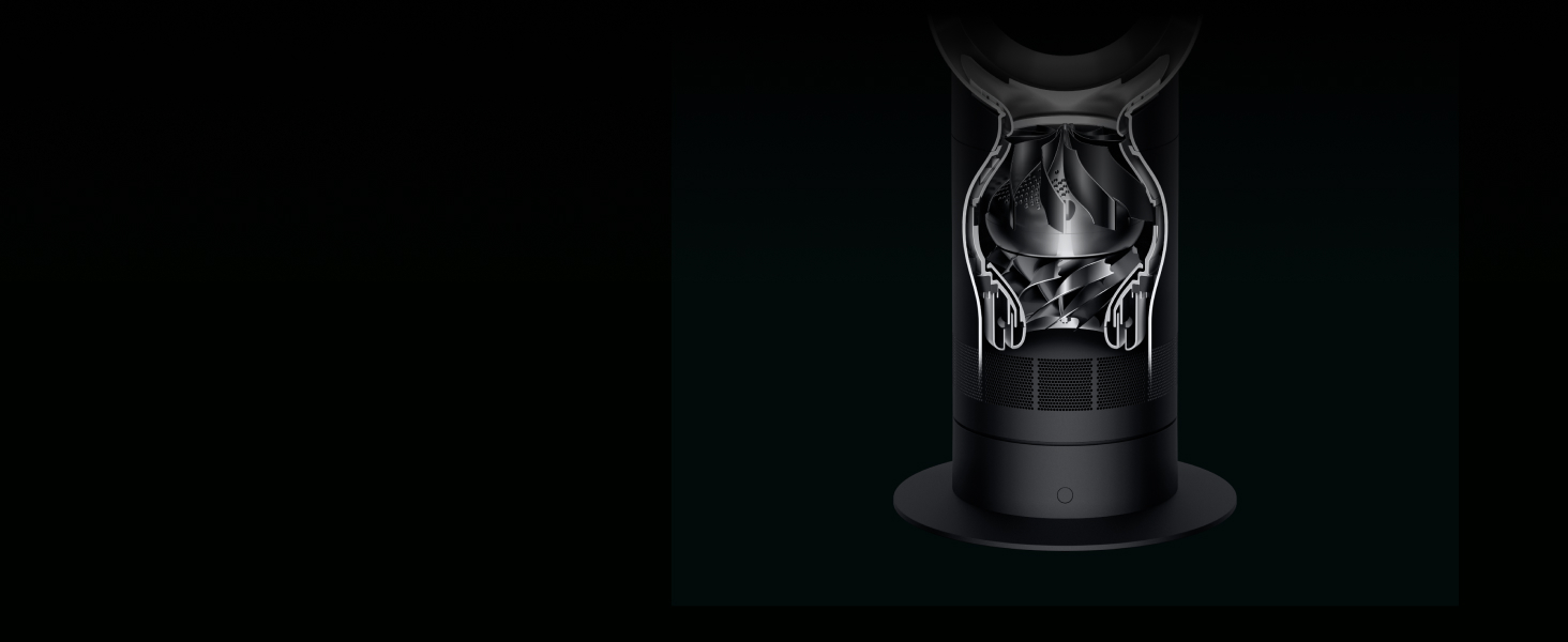 Вентилятор без лопатей Dyson Cool AM07: Потужний, тихий, з пультом, 10 швидкостей, поворот 70° для великих приміщень