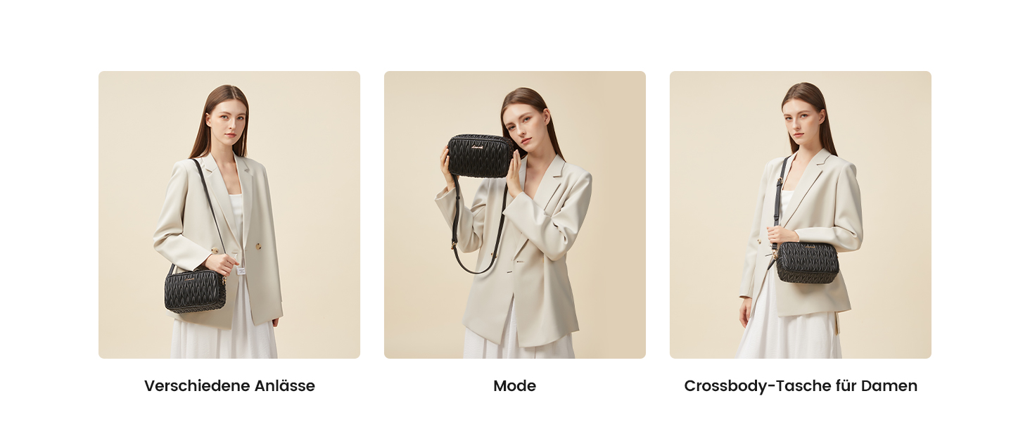 LOVEVOOK Сумка через плече жіноча, маленька сумочка кросбоді, чохол для телефону, сумка на плече, шкіра PU, чорна