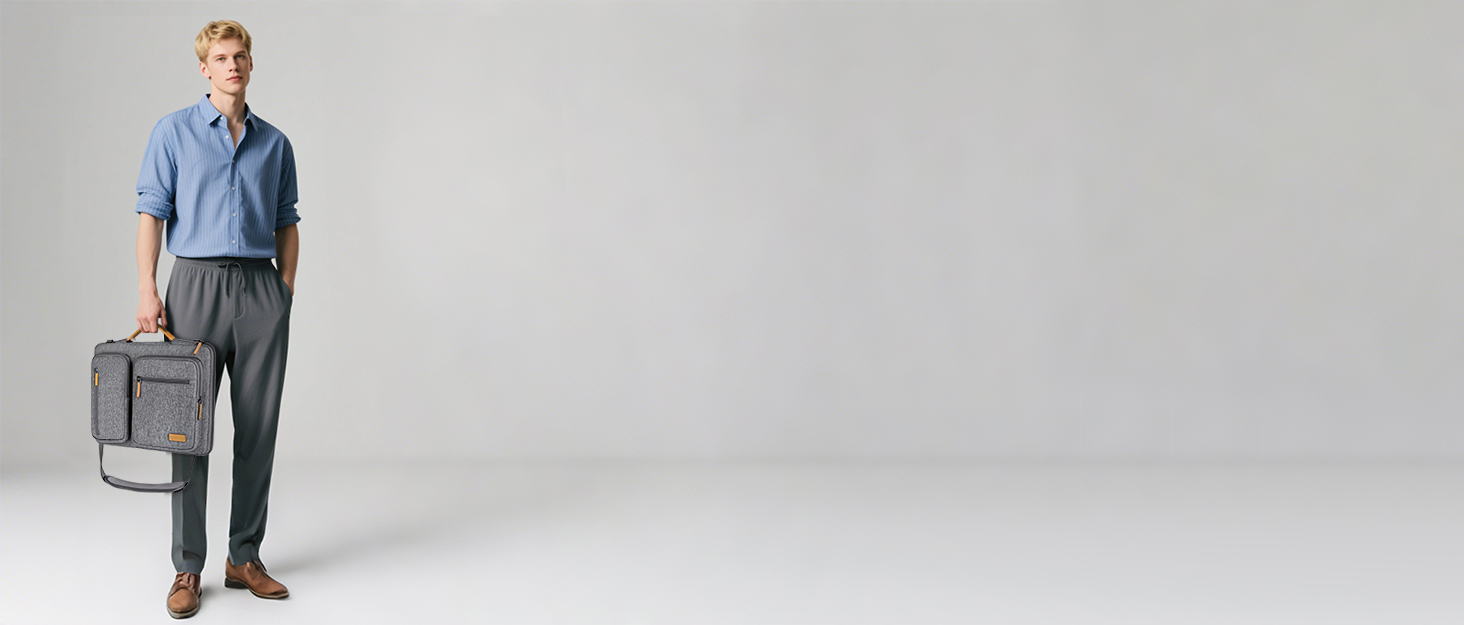 Чохол для ноутбука DOMISO 15.6 дюймів, сумісний з MacBook Pro (M4/M3/M2/M1) та іншими моделями, водовідштовхуючий, з ручкою, бежевий