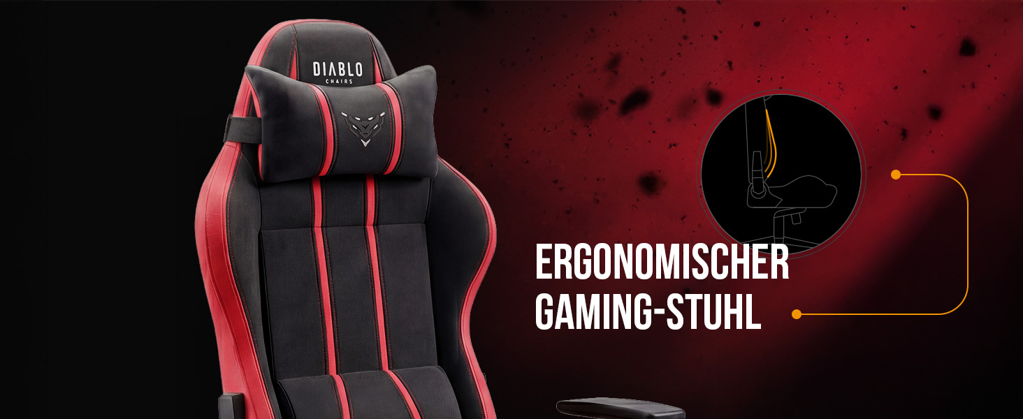 Ігрове крісло Diablo Gaming Kids (S) для дітей та підлітків, тканина, 3D підлокітники, Camel Black