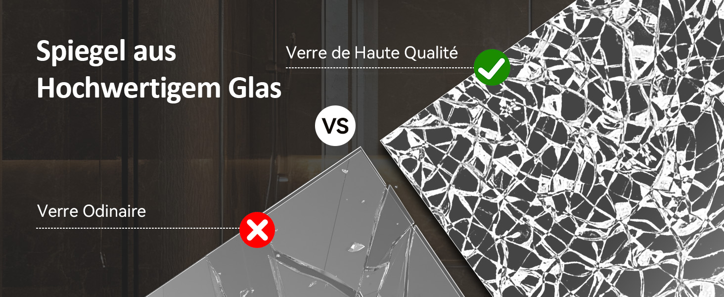 Дзеркало для ванної кімнати YOURLITE з підсвічуванням, 85x55 см, LED, сенсорне керування, 3 кольори світла, регулювання яскравості, антизапар, горизонтальне/вертикальне, IP44, білий (Silver-5070)