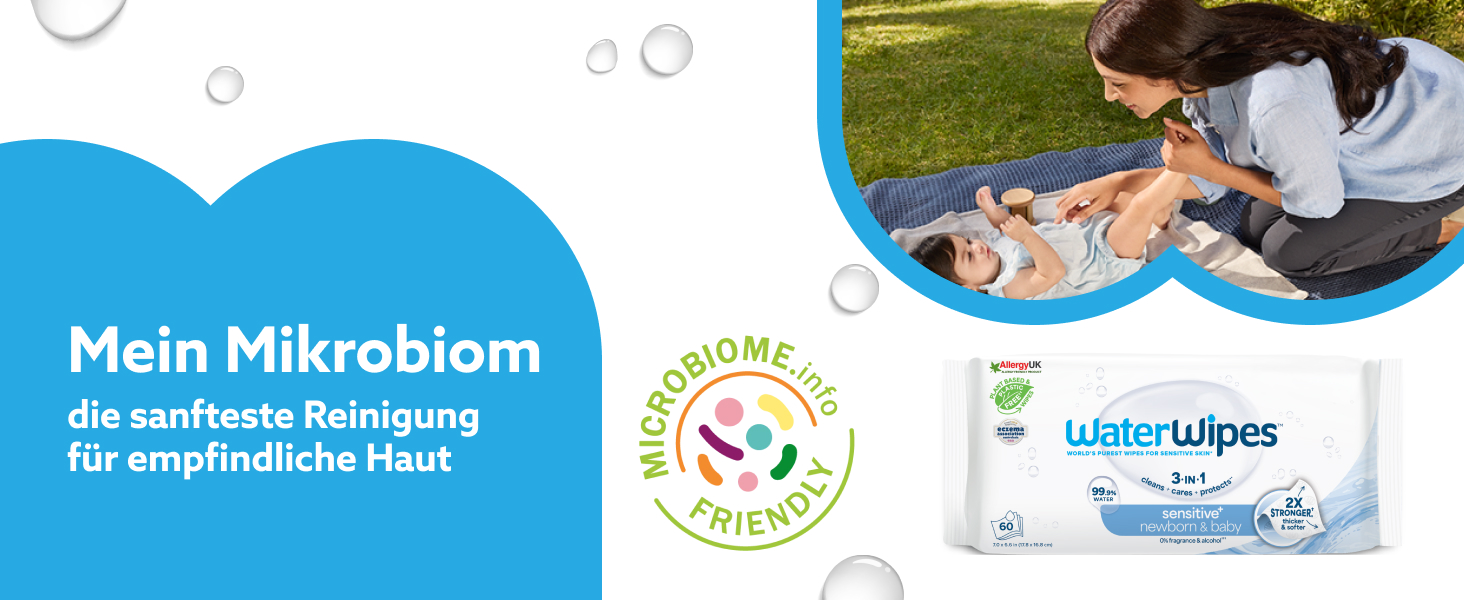 Дитячі вологі серветки WaterWipes Original, 99.9% води, гіпоалергенні, без віддушок, 1080 шт (18 пачок по 60 шт)