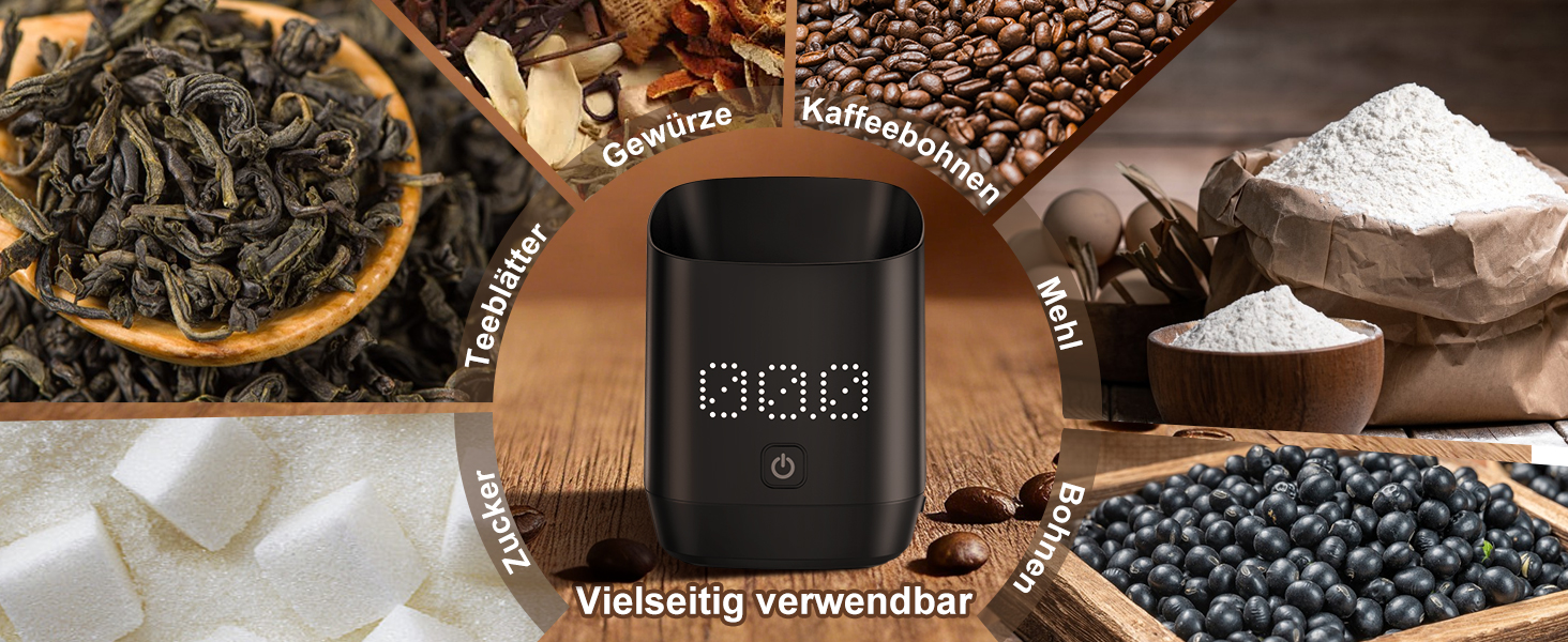 Ваги для кави цифровi Kaffee Waage для еспресо та пуровер, з таймером, аксесуар для бариста, мінімалістичний дизайн (чорні)