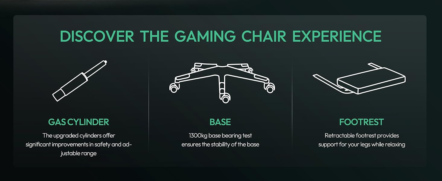 Ігровий крісло Dowinx з масажем та підігрівом, чорно-білий, для дому та офісу