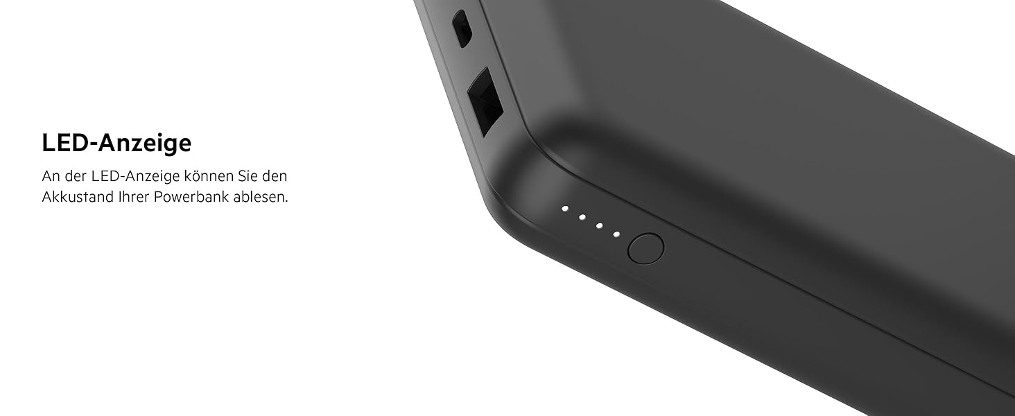 Портативний зарядний пристрій Belkin USB-C 20 000 мАг Power Bank з USB-C/USB-A для iPhone та інших пристроїв - чорний