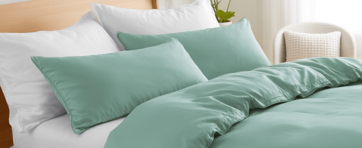 Комплект постільної білизни RUIKASI з бавовни 4 частини - сірий, двоколірний, з замком, 2 шт. (40x80, антрацит, світло-сірий)