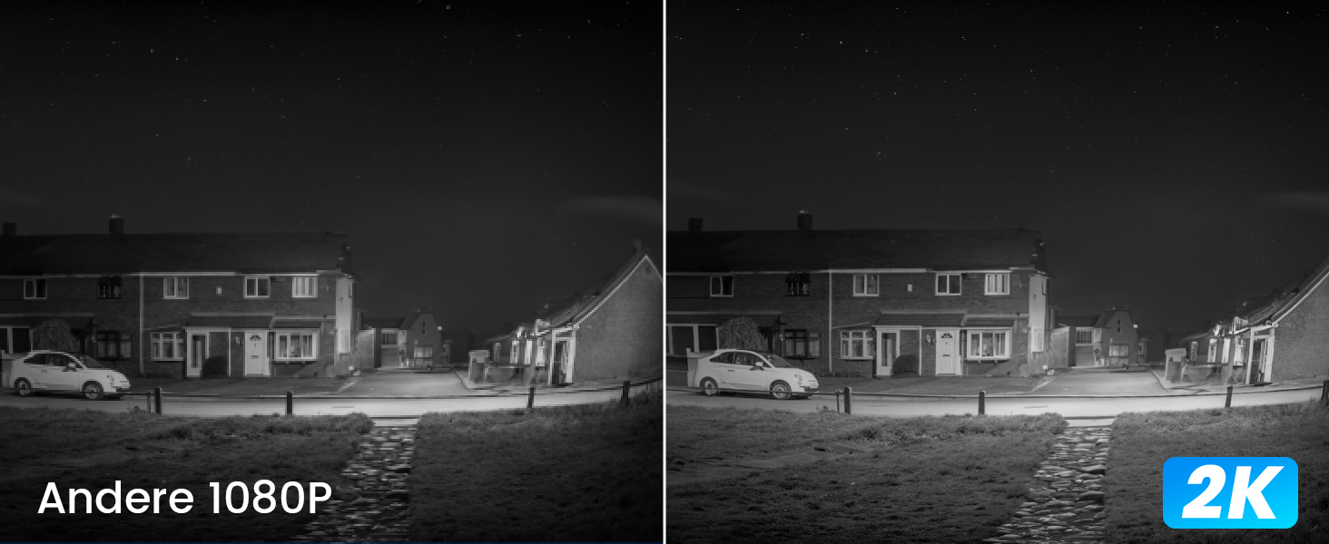 Відеодзвінок ieGeek 2K з камерою: бездротовий, водонепроникний (IP66), AI-розпізнавання руху, нічне бачення, без підписки, сумісний з Alexa, Wi-Fi 2.4GHz, з внутрішнім дзвінком (білий/сірий)