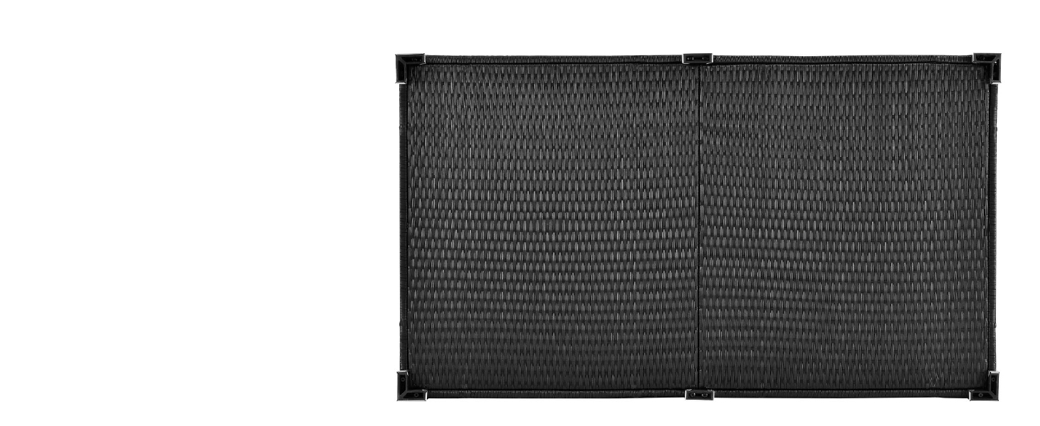 Ящик для подушок Juskys Ikaria 950л з кришкою з автопідйомом та внутрішньою підкладкою - Садова скриня 145x82x79 см чорна