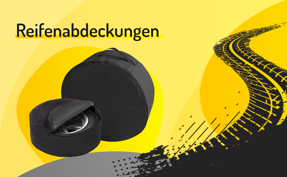 Набір чохлів для зберігання та захисту шин Ferocity Premium, 17''-22'', XXXL, 4 шт.