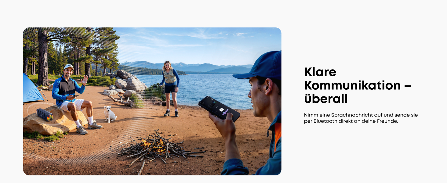 Soundcore Boom 3i від Anker – портативна Bluetooth колонка, водонепроникна IP68, 50W, 16 годин, світлодіодна підсвітка, TWS Stereo, для риболовлі, каякінгу, кемпінгу (Ozeanblau)