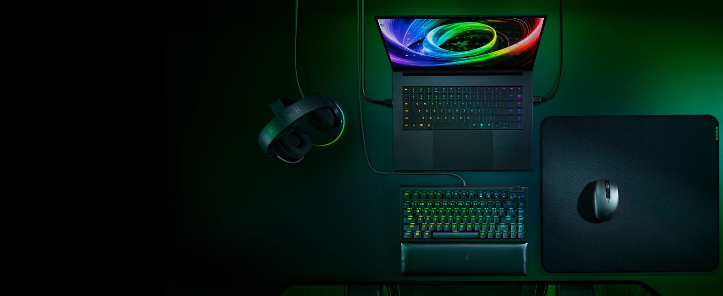 Бездротова ігрова миша Razer Orochi V2 HyperSpeed та Bluetooth, оптичний сенсор 18K DPI, вага 60 г, чорна