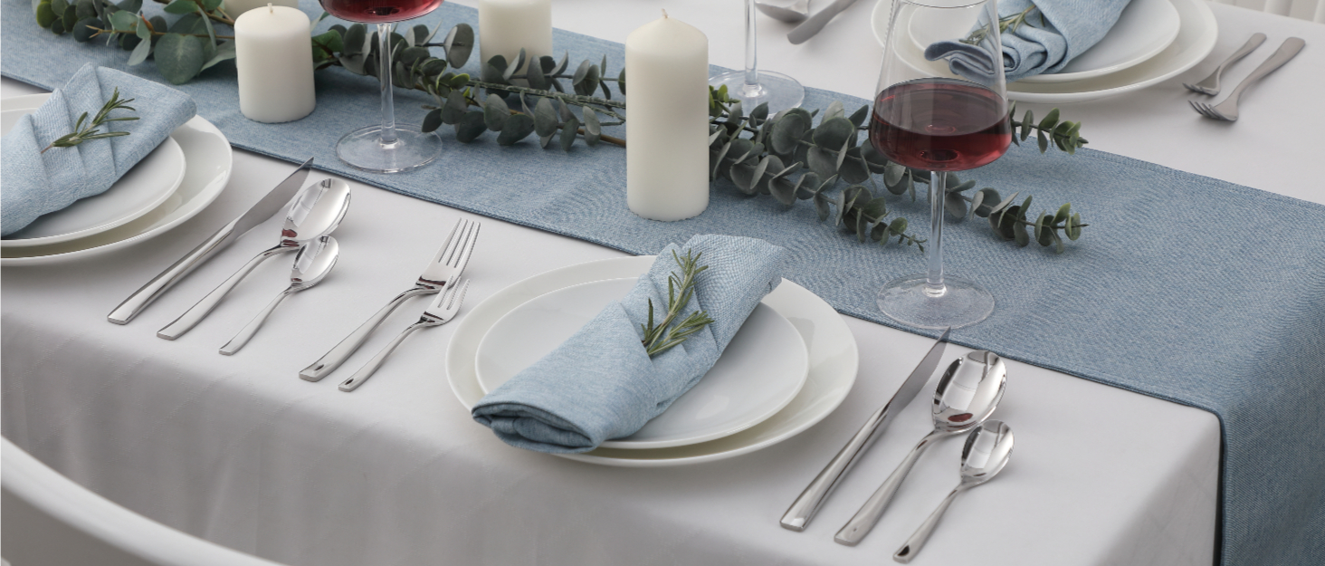 Набір столових приборів Velaze на 12 осіб (60 предметів) з нержавіючої сталі, столовий набір з 12 ножів, виделок, десертних виделок, ложок та чайних ложок, полірований, придатний для миття в посудомийній машині