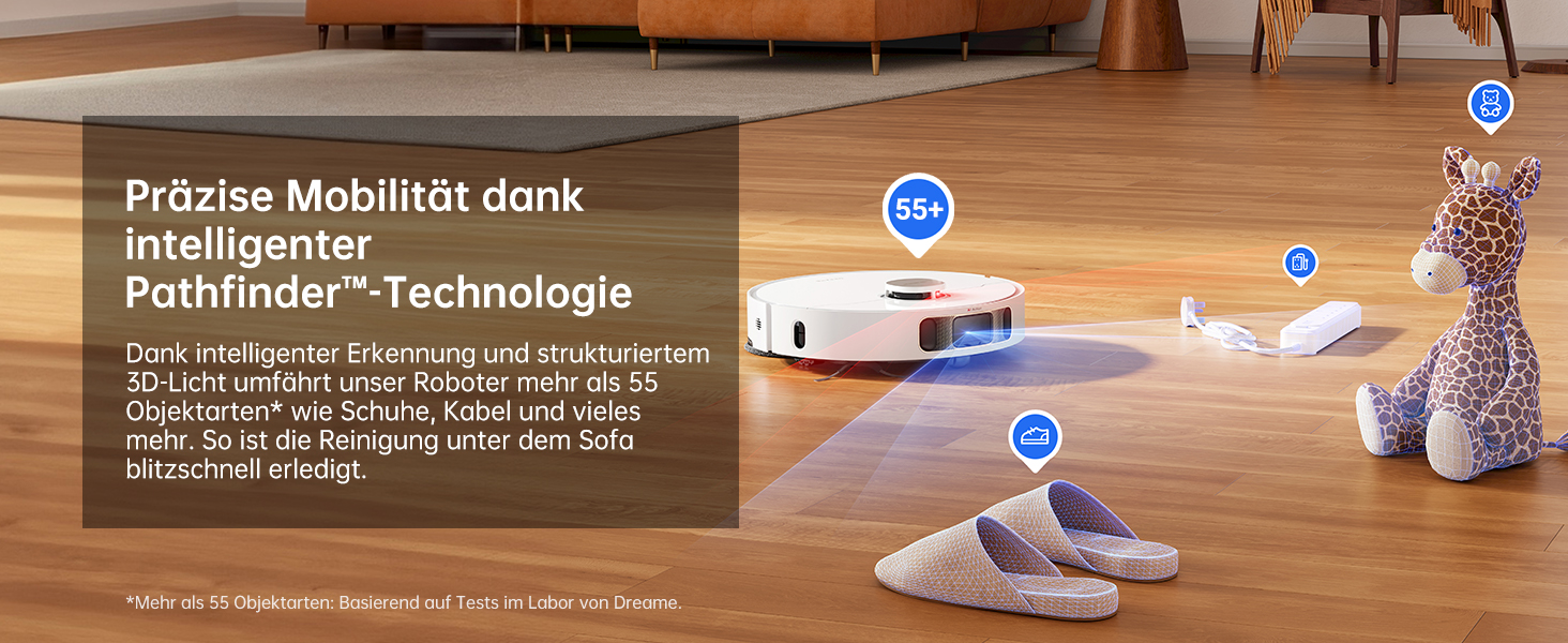 Робот-пилосос Dreame L10s Ultra Gen 2 з функцією миття, технологія RoboSwing™, потужність 10000 Pa Vormax™, режим для тварин, автоматична база, ефективне прибирання килимів