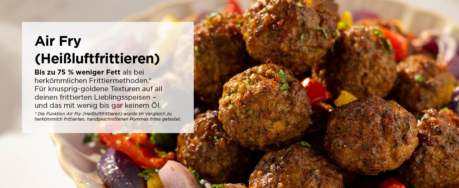 Фритюрниця Ninja Dual Zone Digital Air Fryer 9.5L, 6-в-1, 2 відсіки, Stone/Gold DZ400EUSTGD