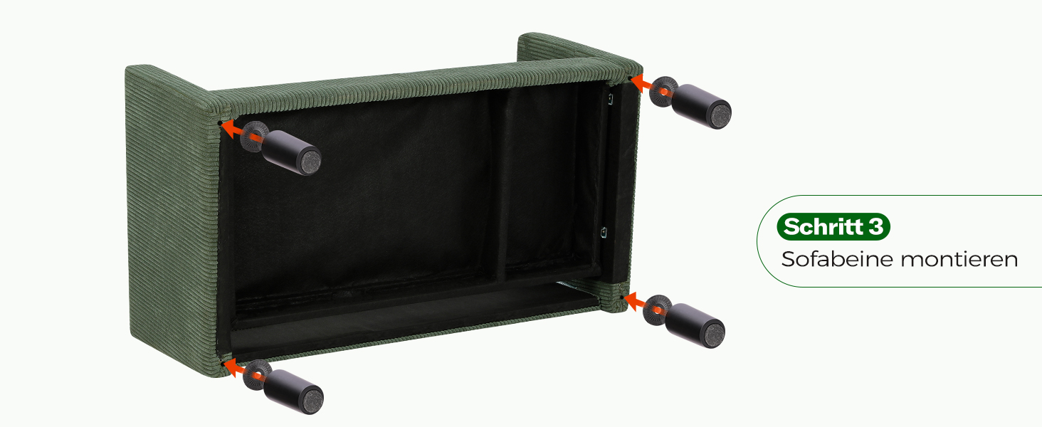 Зручне дитяче ліжко-софа 2 місця з дерева, 130 см, зелений колір