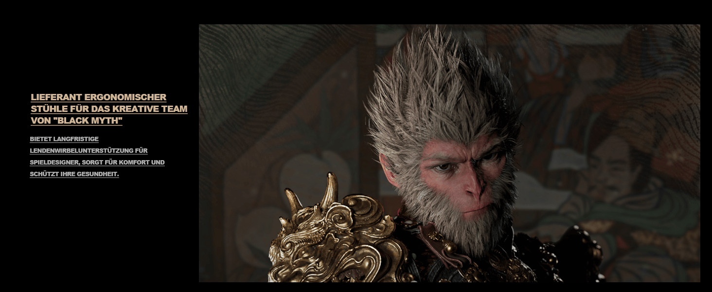 Ергономічне офісне крісло 200 кг | Регульована спинка 6P | 4D підлокітники | Безшумні гумові колеса | Регулювання глибини сидіння | Крісло для великих людей | Перевірено EN12520 | Пінощільність 45