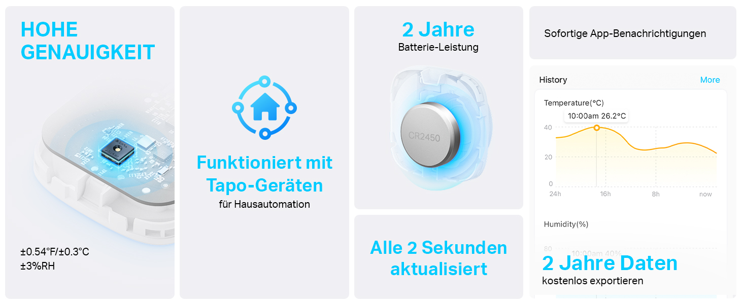 Комплект TP-Link Kasa Smart: розумний термостат для радіатора KE100 KIT та смарт-датчик температури та вологості Tapo T310