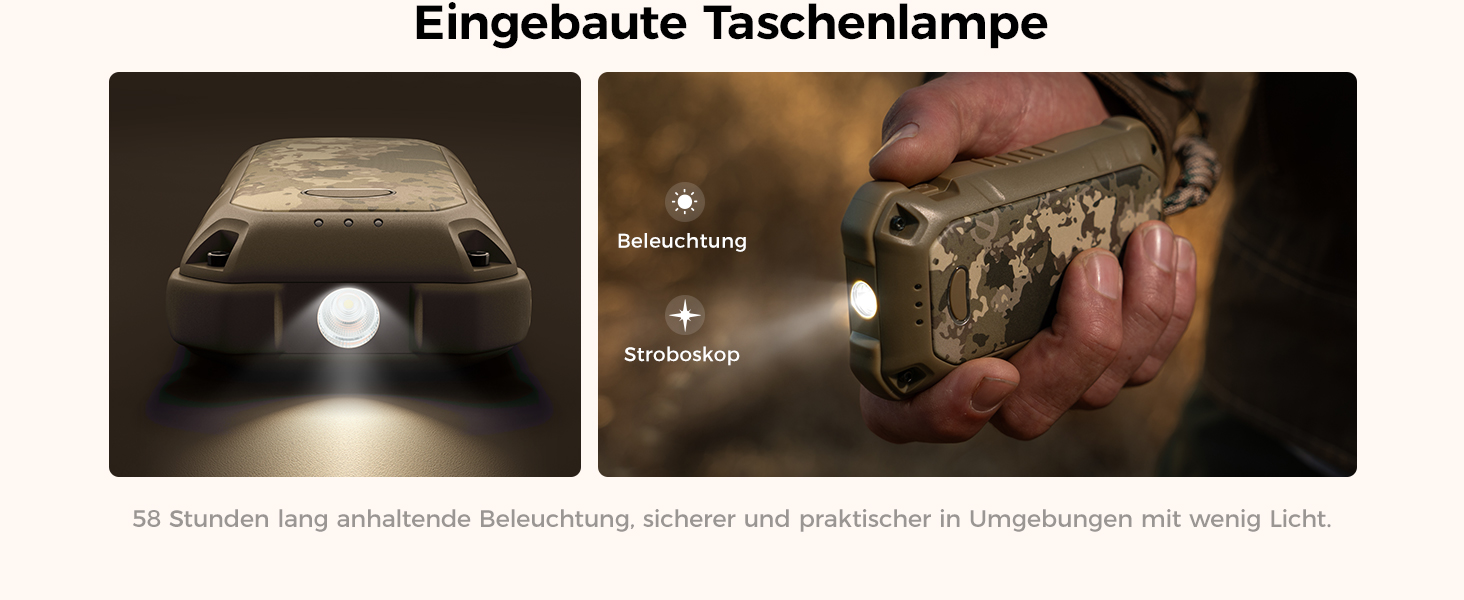 Електричний грієчка OCOOPA UT4 Extreme, 10000 mAh, USB Powerbank, ліхтарик, IP56, чорний