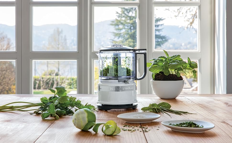 Міні-подрібнювач KitchenAid 5KFC3516EOB Onyx Black – для подрібнення, приготування соусів та заправок