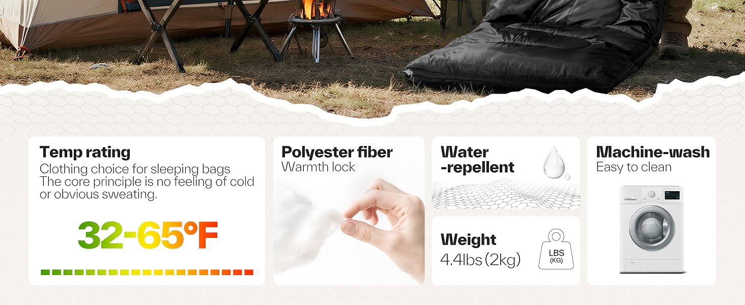 Спальний мішок для дітей та дорослих Outdoor, легкий та компактний (220x80 см), ліловий