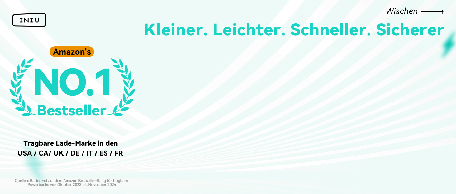 Power Bank INIU 27000mAh 140W: зарядний пристрій для телефону та ноутбука, сумісний з MacBook Pro, Steam Deck, iPhone (17, 16, 15, 14, 13, 12 Pro), Samsung S23, iPad та ін. Чорний