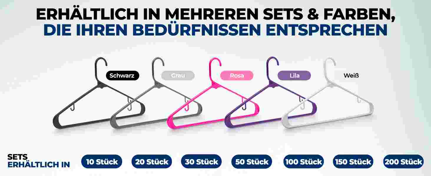Плечики для одягу SereneLife, 30 шт., чорні, з антиковзаючим покриттям, ультратонкі, міцні, 42 см, 0.6 см товщина