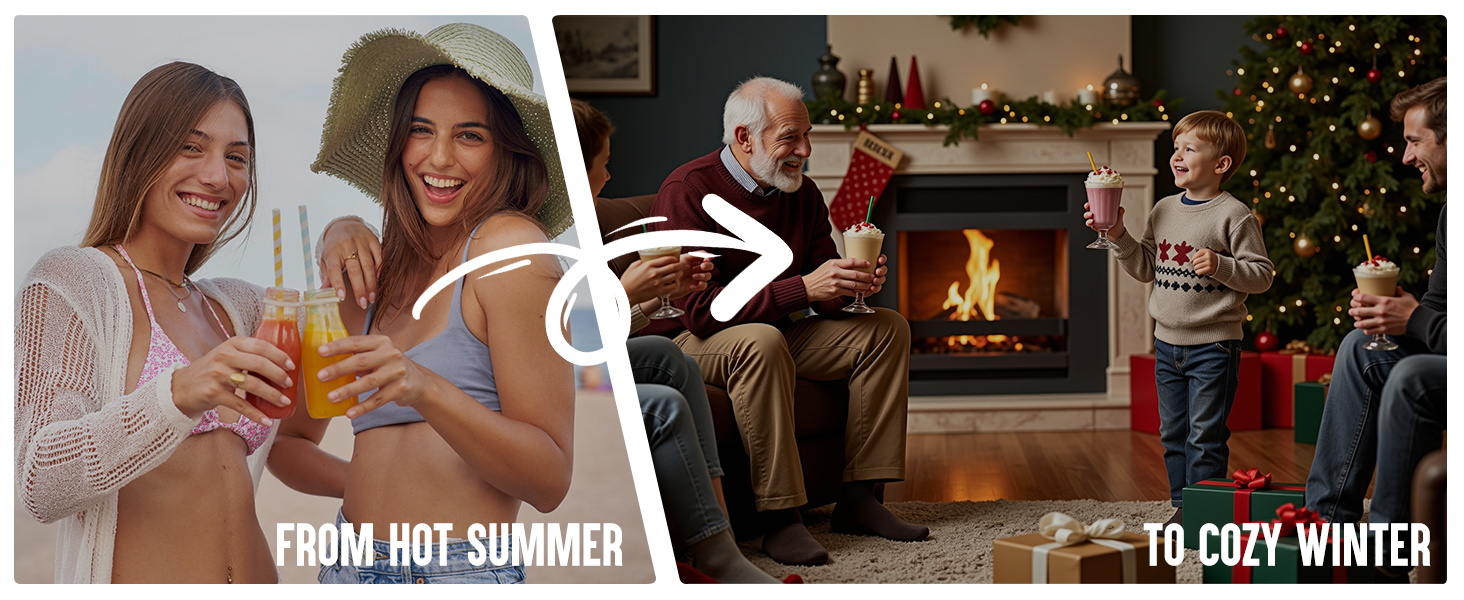 Машина для смузі без льоду, 2L, самоочищення, 5 програм, смузі, маргарита, фраппе, молочний коктейль (S1.2)