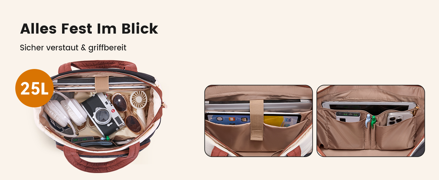 Сумка-шопер LOVEVOOK для жінок: велика, легка, 15.6