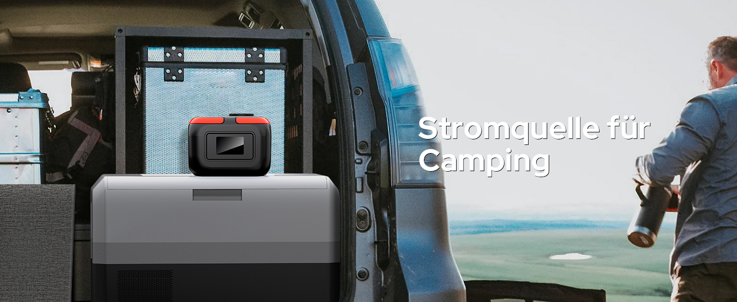 Портативна електростанція SinKeu 97Wh, 26400mAh з AC 230V, DC 12V та USB, для телефону, ноутбука, кемпінгу, подорожей, надзвичайних ситуацій (без сонячної панелі) DE-G120