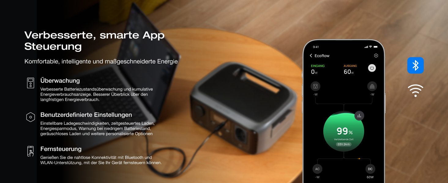 Портативна електростанція EcoFlow RIVER 3, 245 Wh, LFP акумулятор, до 600 Вт, 2x час роботи з GaN, <20 мс UPS, сонячний генератор для кемпінгу та подорожей (відновлений)