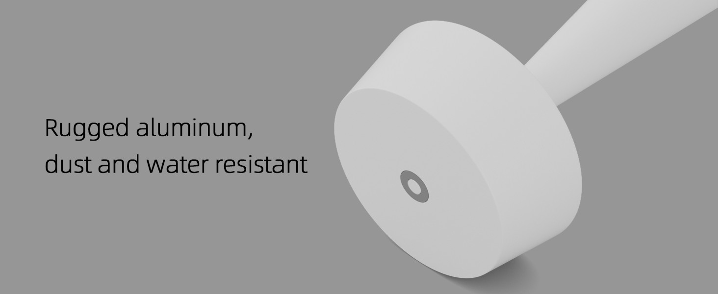 2 шт. Білі бездротові настільні лампи з акумулятором, регульоване освітлення 3000K-6000K, IP54, USB-C, для дому та вулиці, балкону, обіднього столу, білі