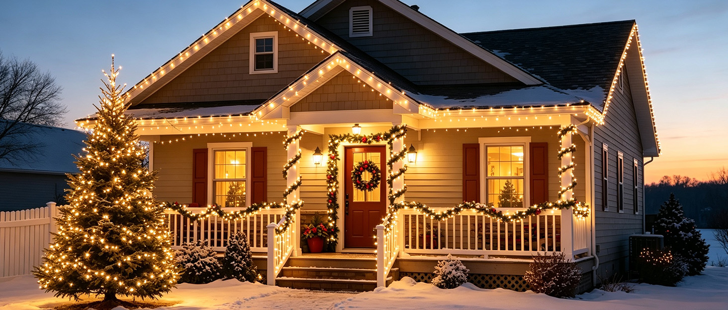Світлодіодна гірлянда Kinamy для вулиці на батарейках, 20м (2x10м), 100 LED, акумулятор 3600mAh, перезарядна