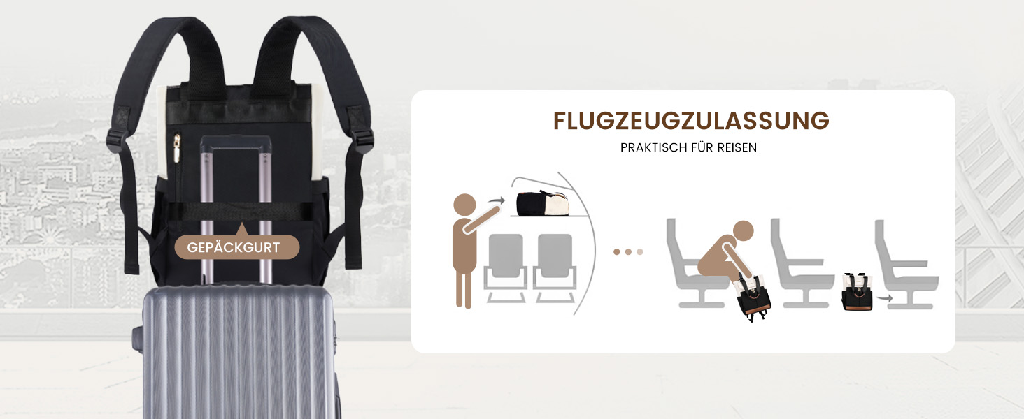 Жіночий рюкзак LOVEVOOK: компактний, водонепроникний, для ноутбука 15.6 дюймів, у стилях beige, black, brown