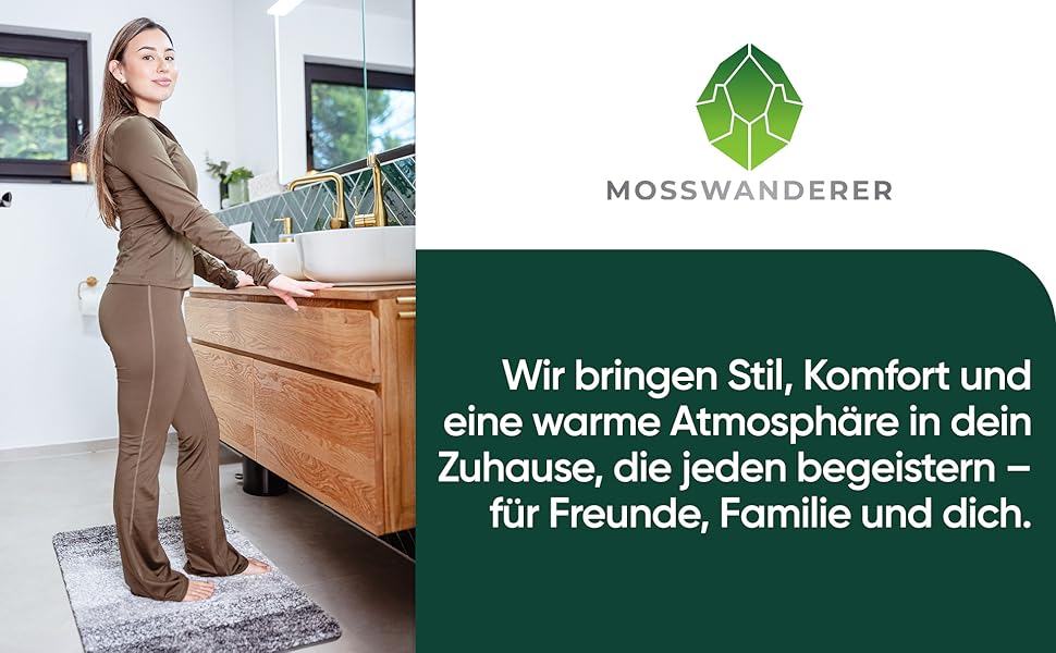 Килимок для ванної кімнати 60x90 см, антиковзаючий, чорно-сірий | Килимок для ванни, килимок для душу | Преміум якість, великий, миючий | Килимок для ванни, килимок для душу