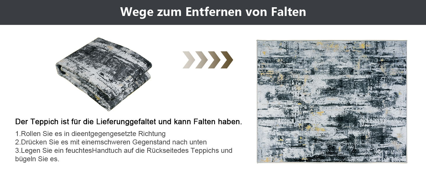 Килимок для підлоги під стілець для твердої підлоги Бохо, килимок для столу, антиковзний килим для офісного стільця (120x150 см, Чорне Золото)