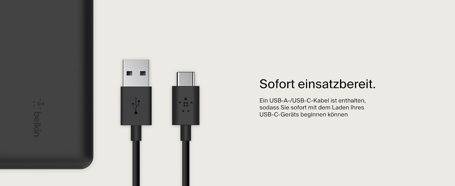 МАг, 1 порт USB-C і 2 порти USB-A, 15 Вт, чорний, 10 000