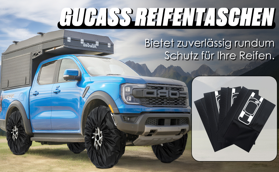 Набір чохлів для коліс 4 шт., захисні чохли для коліс 19-23 дюйми, водонепроникні, з UV-захистом, для зберігання та транспортування, червоні, розмір L (діаметр 81 см)