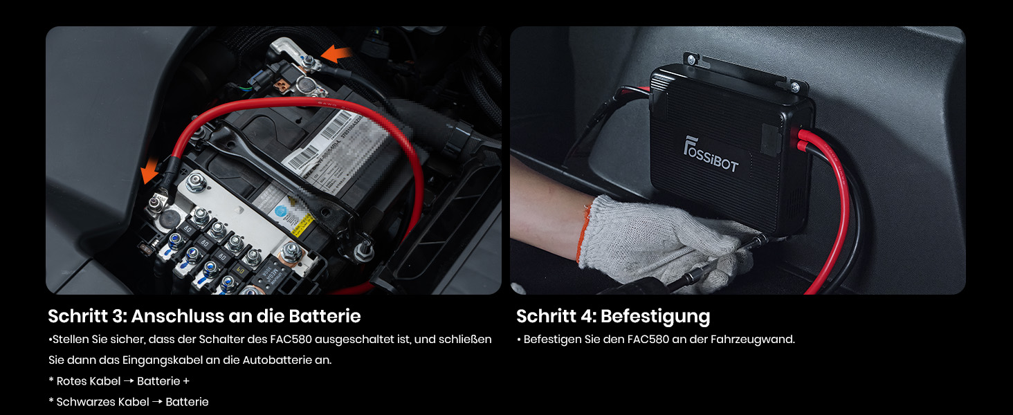 Портативна електростанція FOSSiBOT F2400 2048Wh LiFePO4, 2400W (4800W пік), 230V, 3 розетки AC, для дому, кемпінгу, резервного живлення