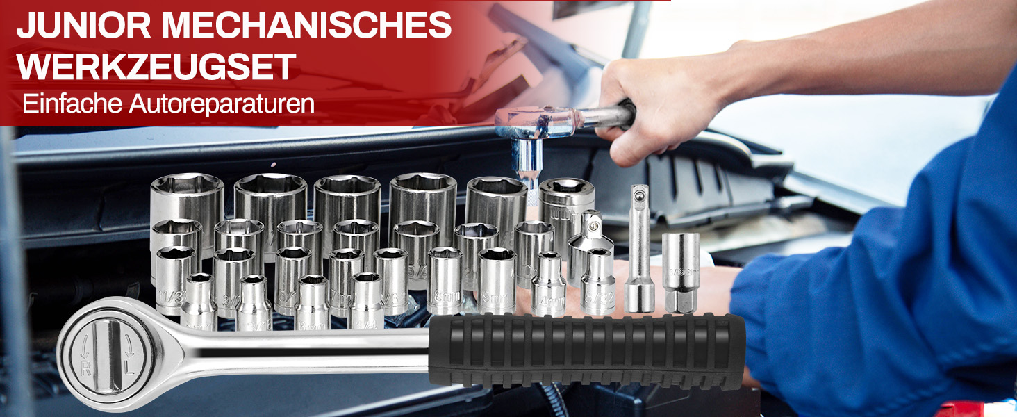 Набір інструментів 95 предметів у пластиковому кейсі Werkzeugkoffer: набір для дому, авто, гаража з тріскачкою, викрутками та ключами