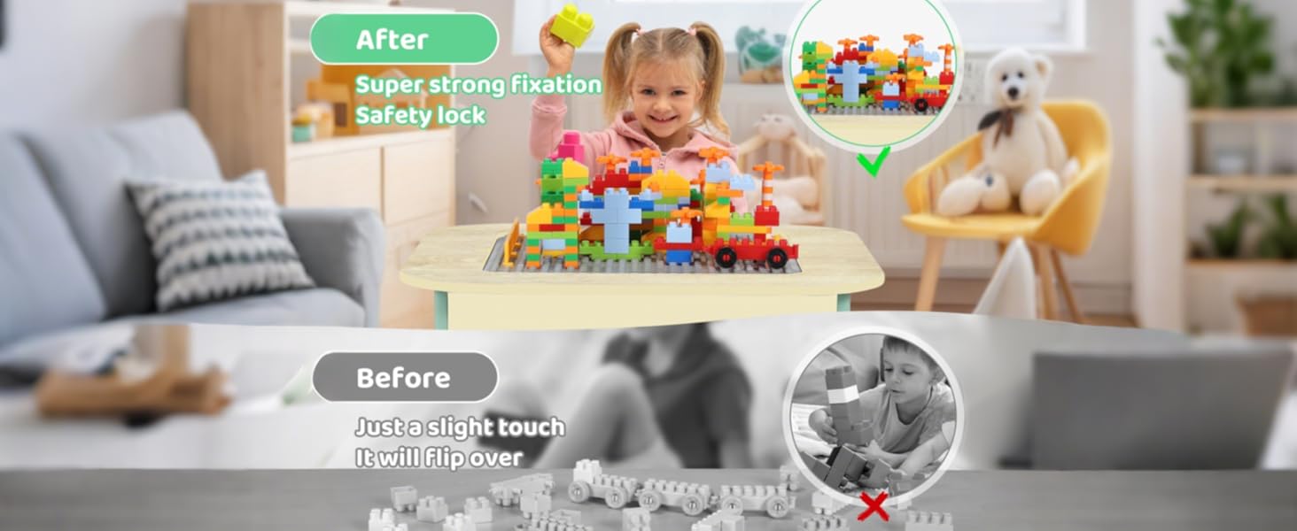 Дитячий стіл Mamizо з 2 стільцями: комплект меблів для дитячої кімнати, стіл для малювання та ігор, зелений